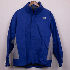 The North Face Performance blue zip up shell jacket-L